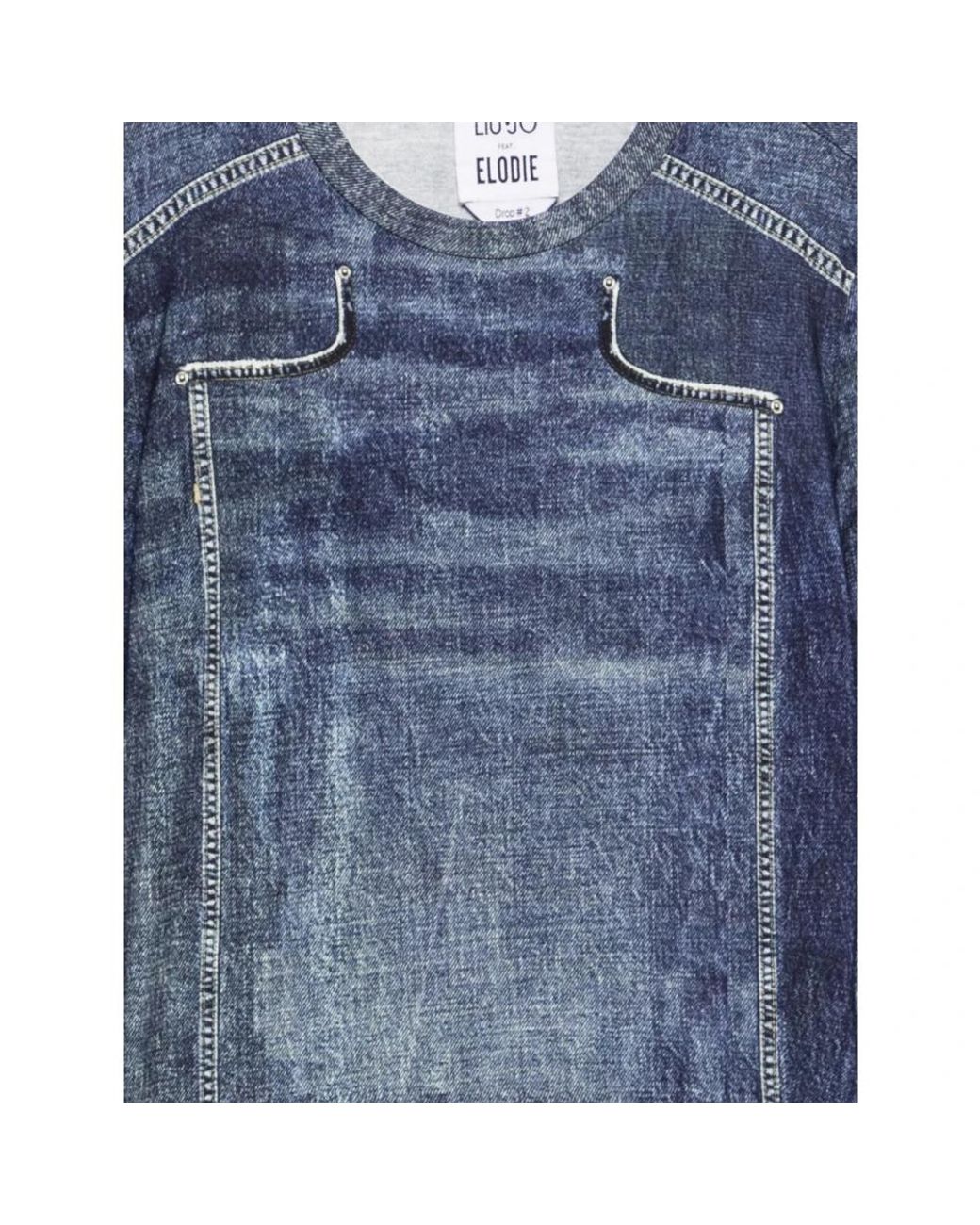 Liu Jo Blue Long Sleeve T-Shirts