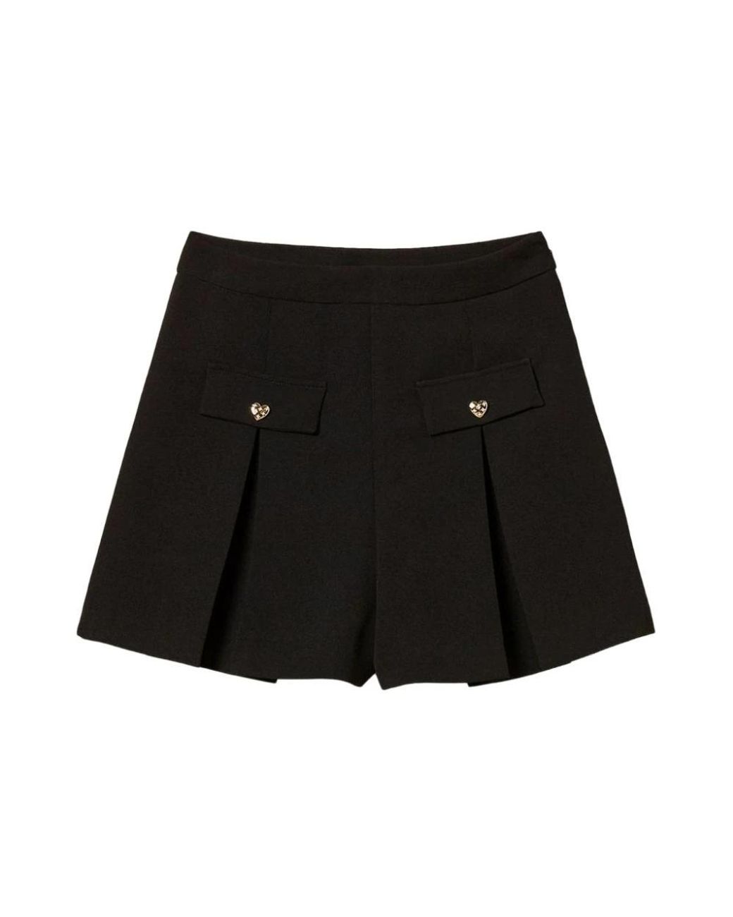 Twinset Black Short Shorts