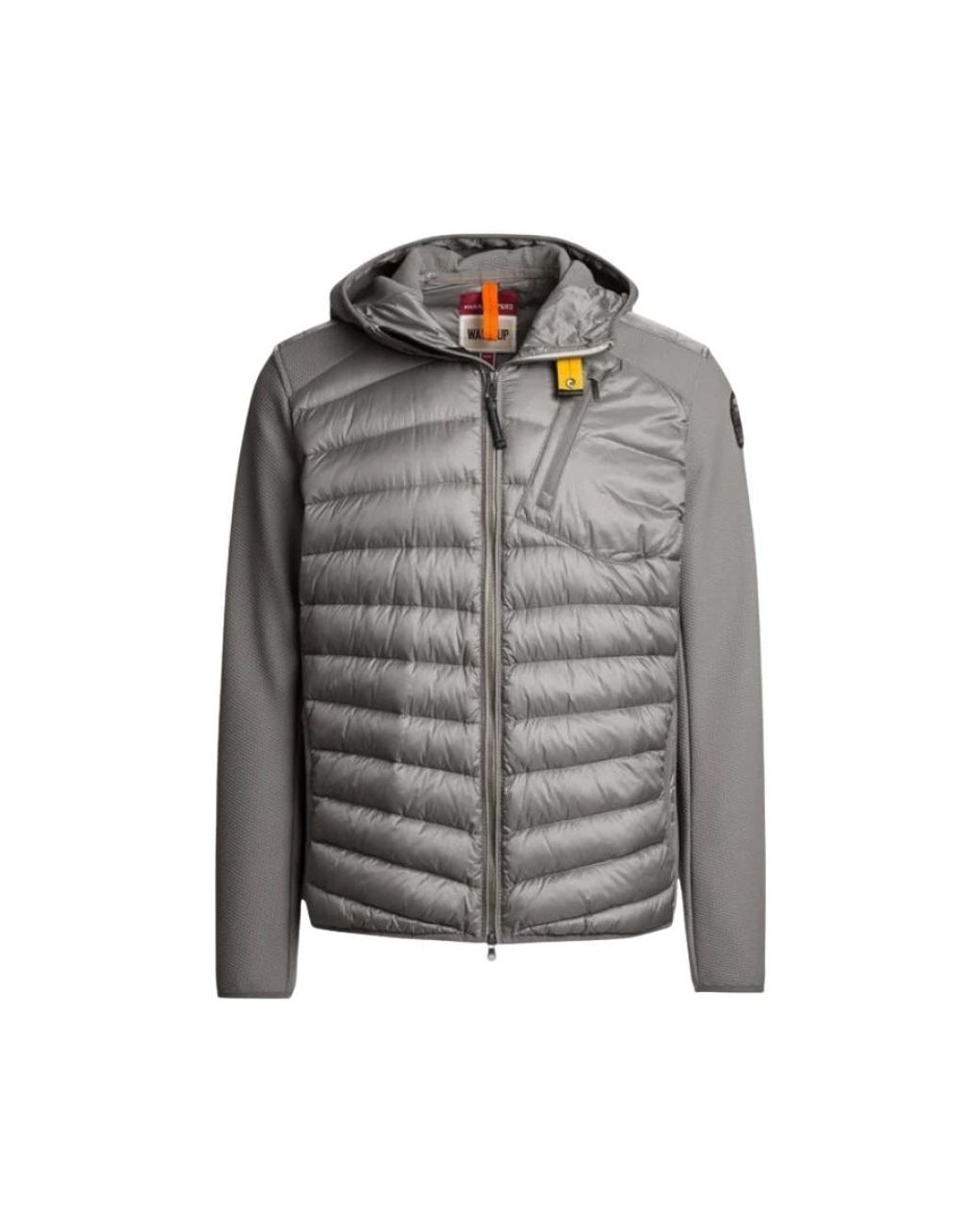 Parajumpers Gray Down Jackets for men