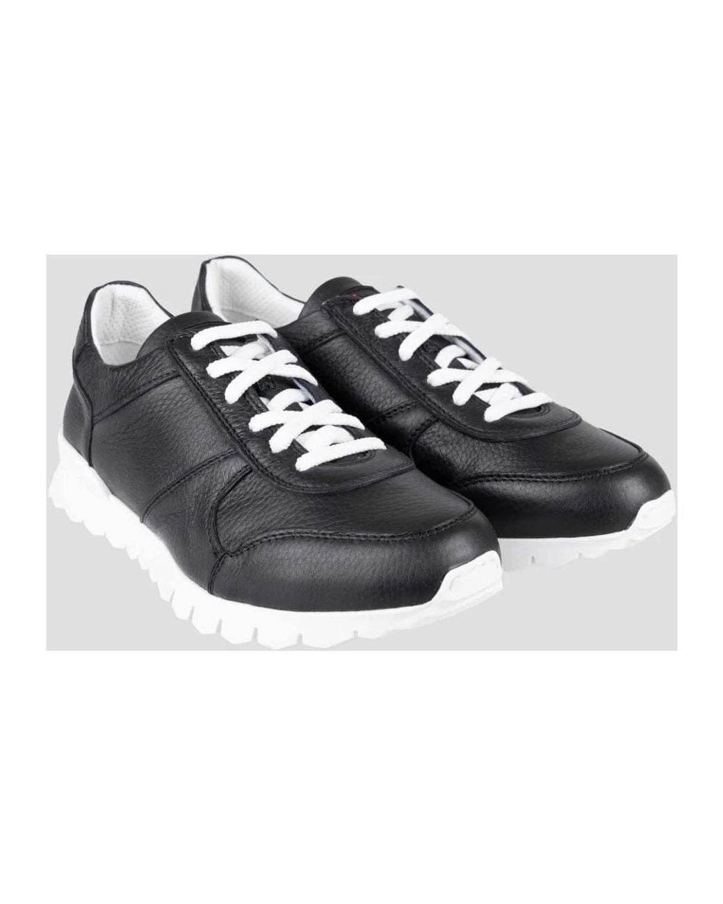 Kiton Black Sneakers for men
