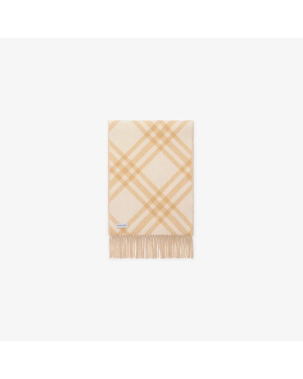 Burberry Natural Winter Scarves for men