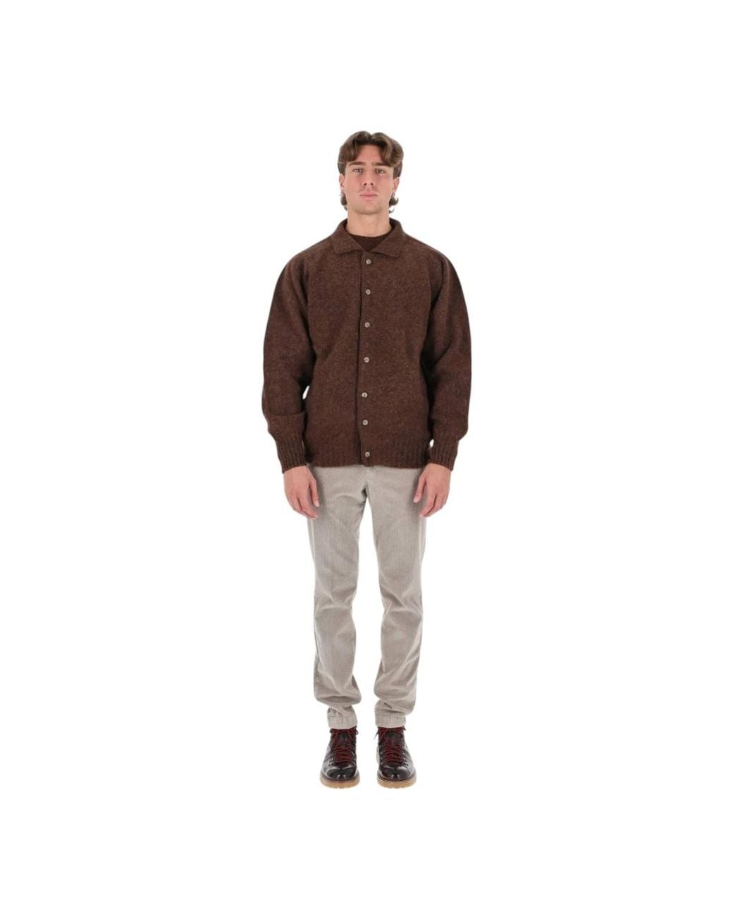 Cardigans di Howlin' By Morrison in Brown da Uomo