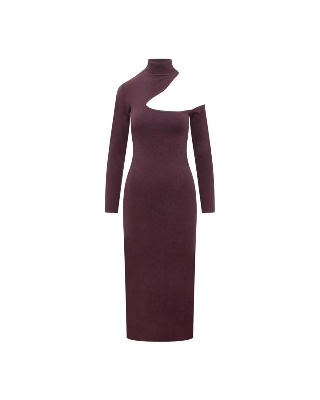 P.A.R.O.S.H. Purple Knitted Dresses
