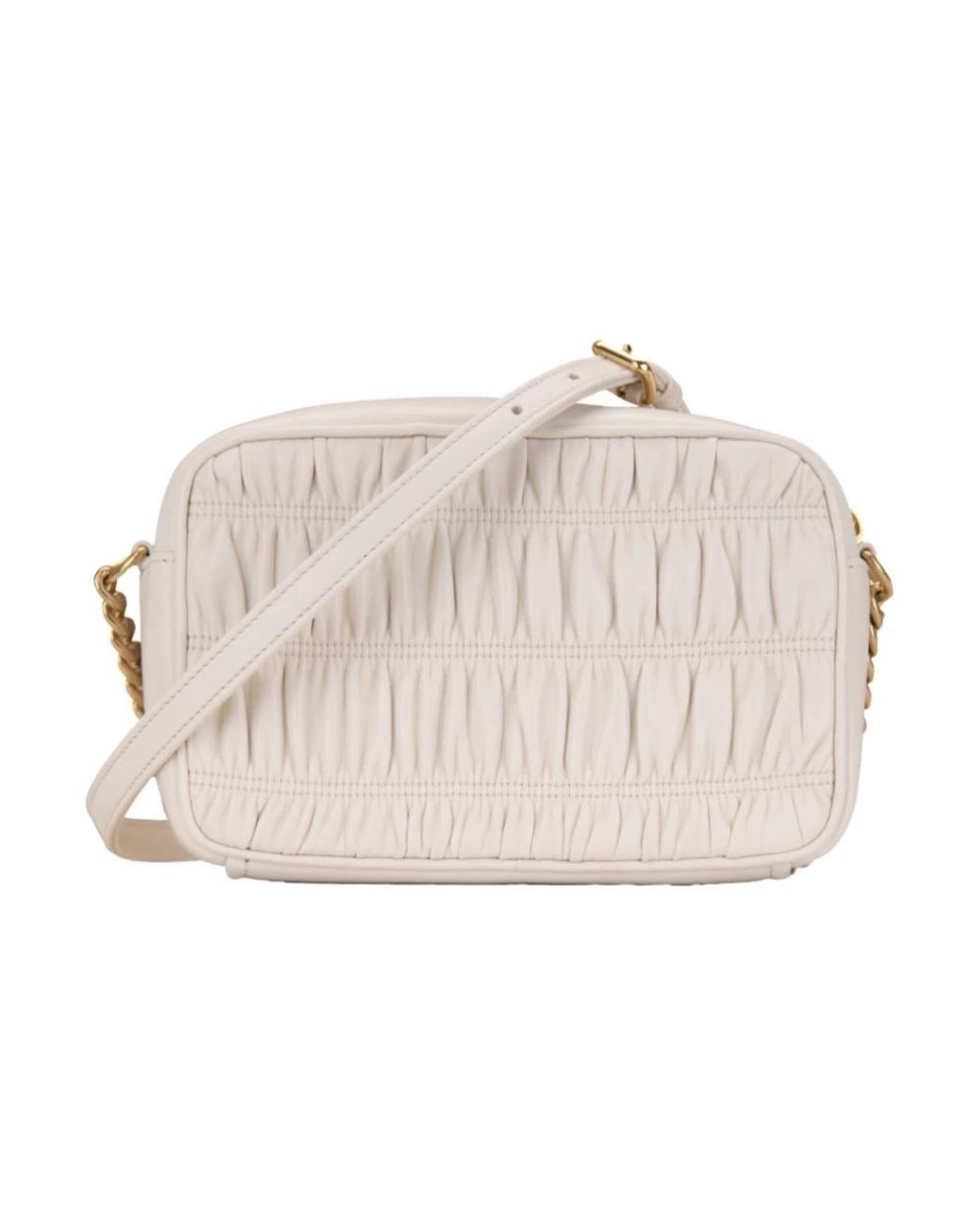 Prada Natural Cross Body Bags