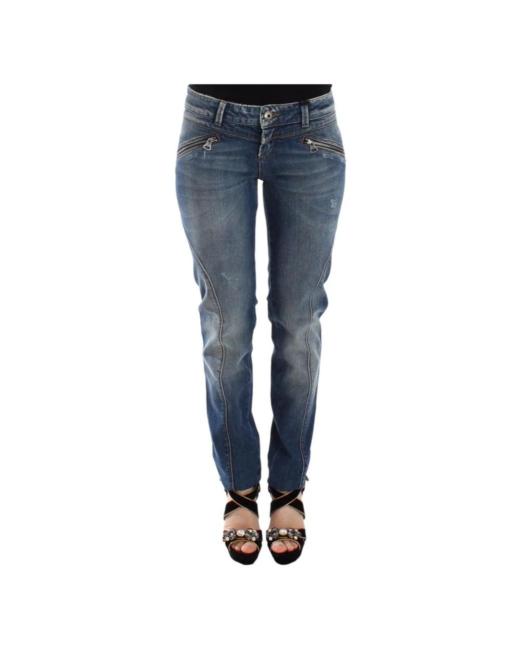 Ermanno Scervino Blue Slim Fit Jeans