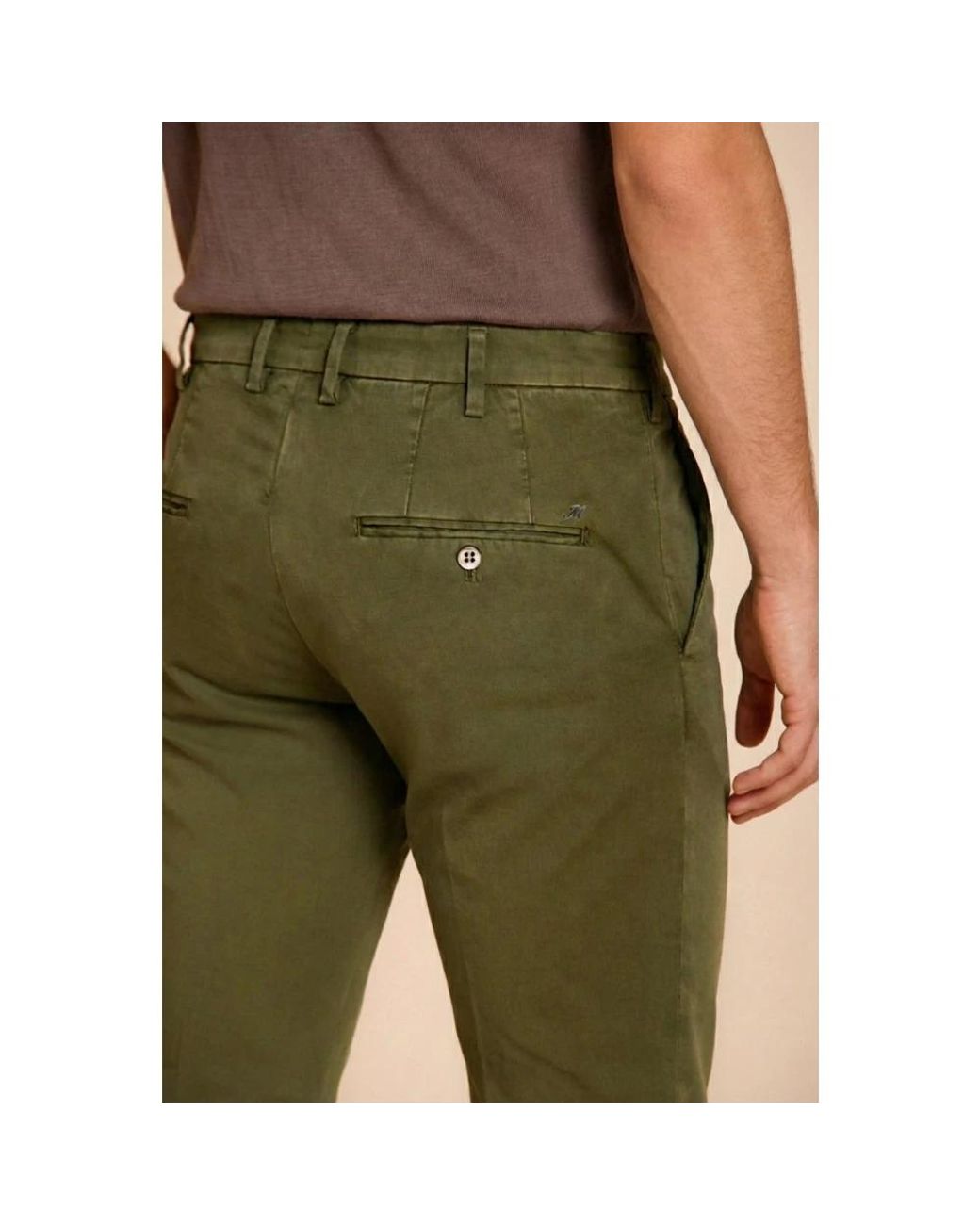 Mason's Green Chinos for men