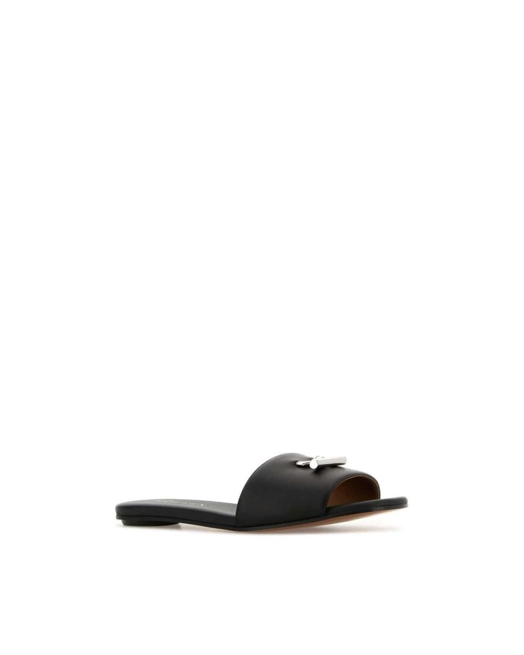 McQueen Black Sliders