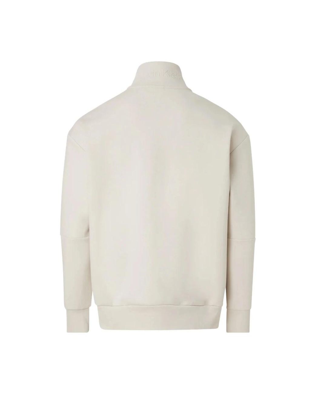 Calvin Klein White Zip-Throughs for men