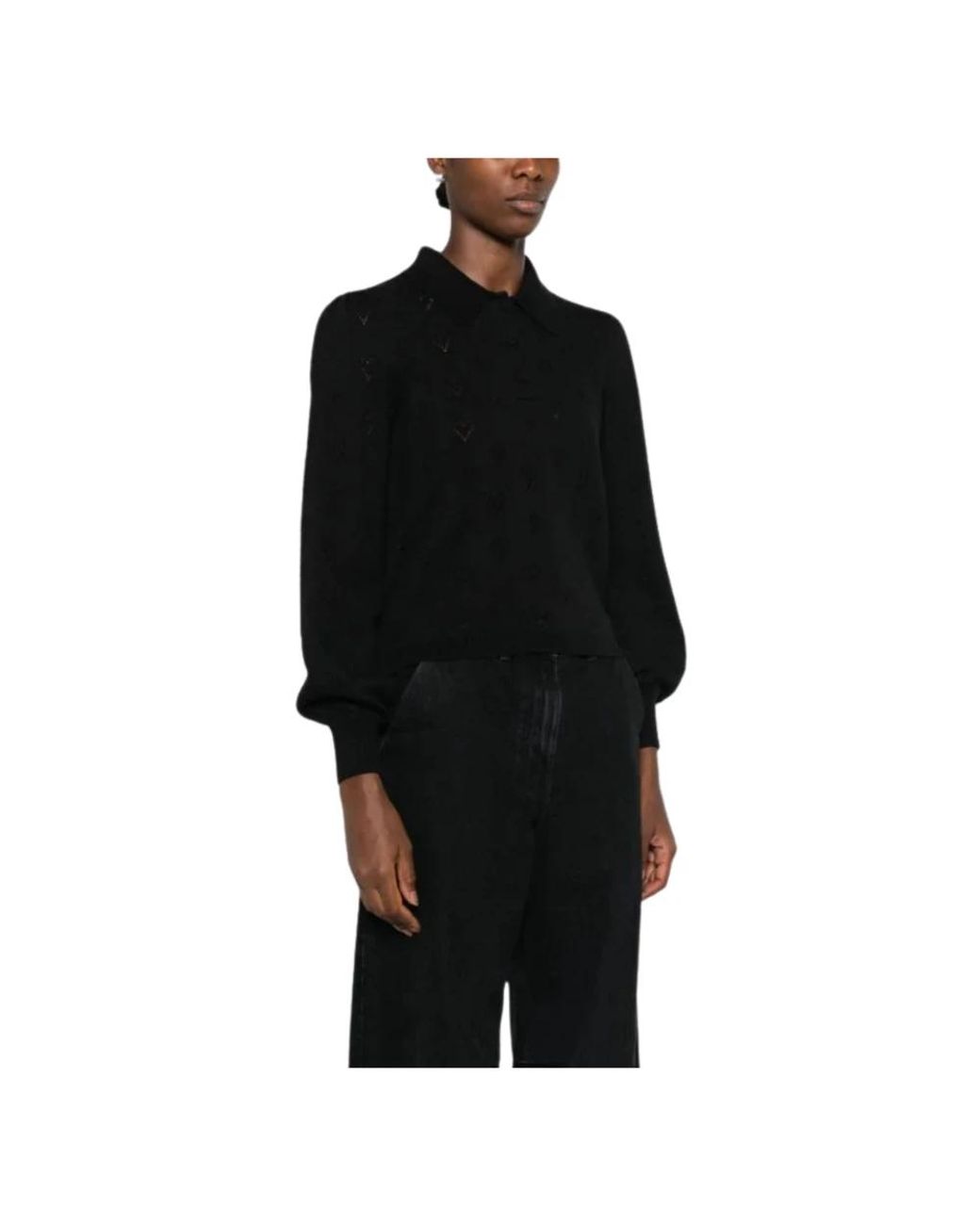 Twinset Black Polo Shirts