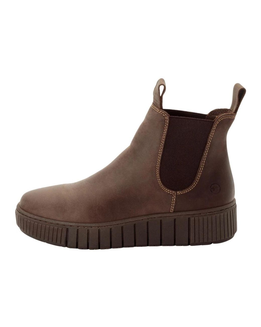 Tamaris Brown Chelsea Boots