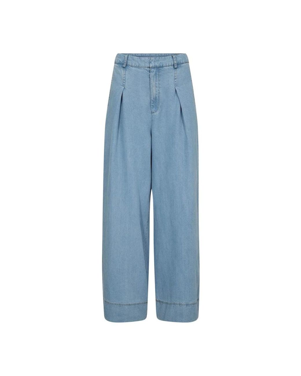 co'couture Blue Wide Trousers