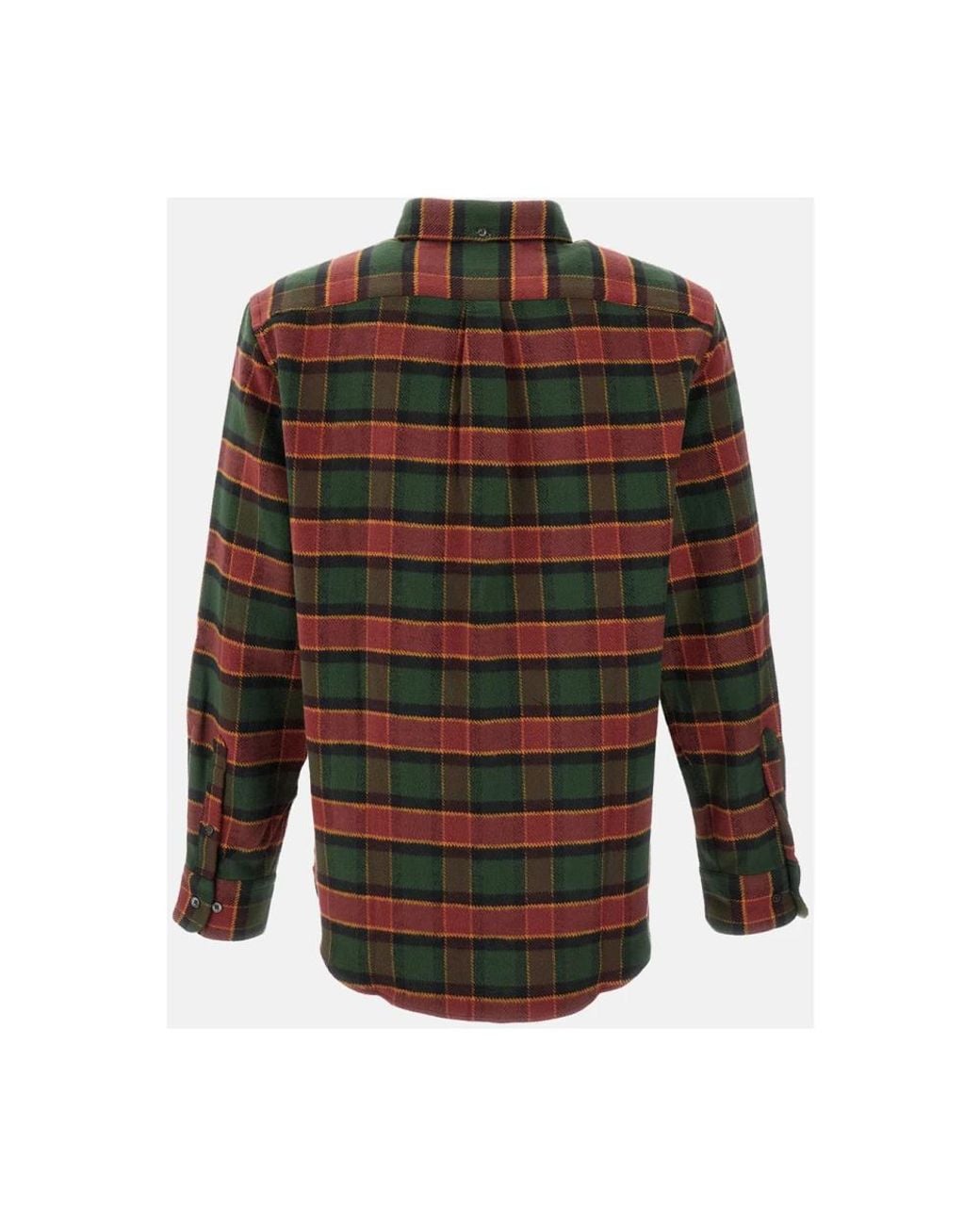 Portuguese Flannel Green Casual Shirts for men