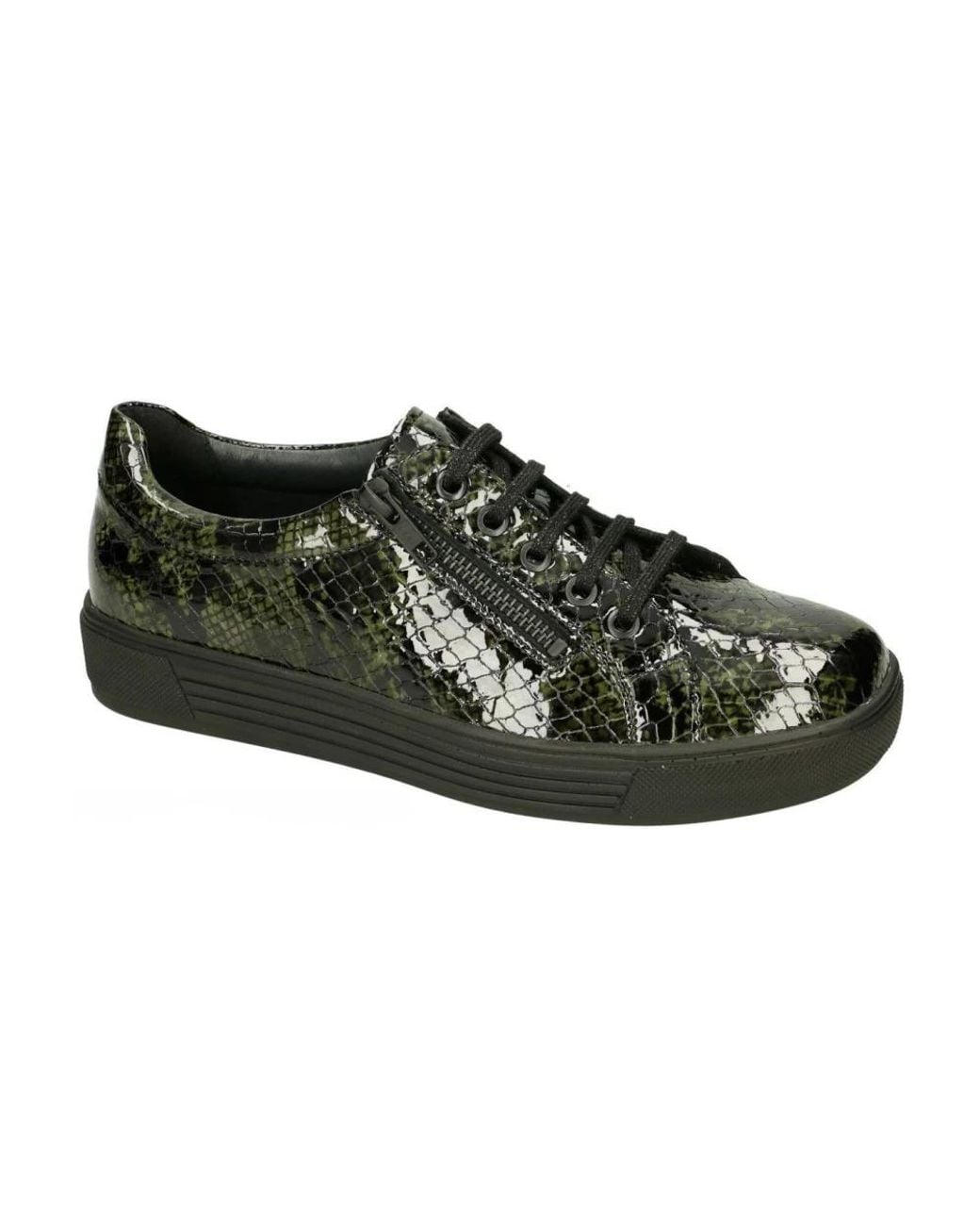 SOLIDUS Black Kaja Schnür-Sneaker