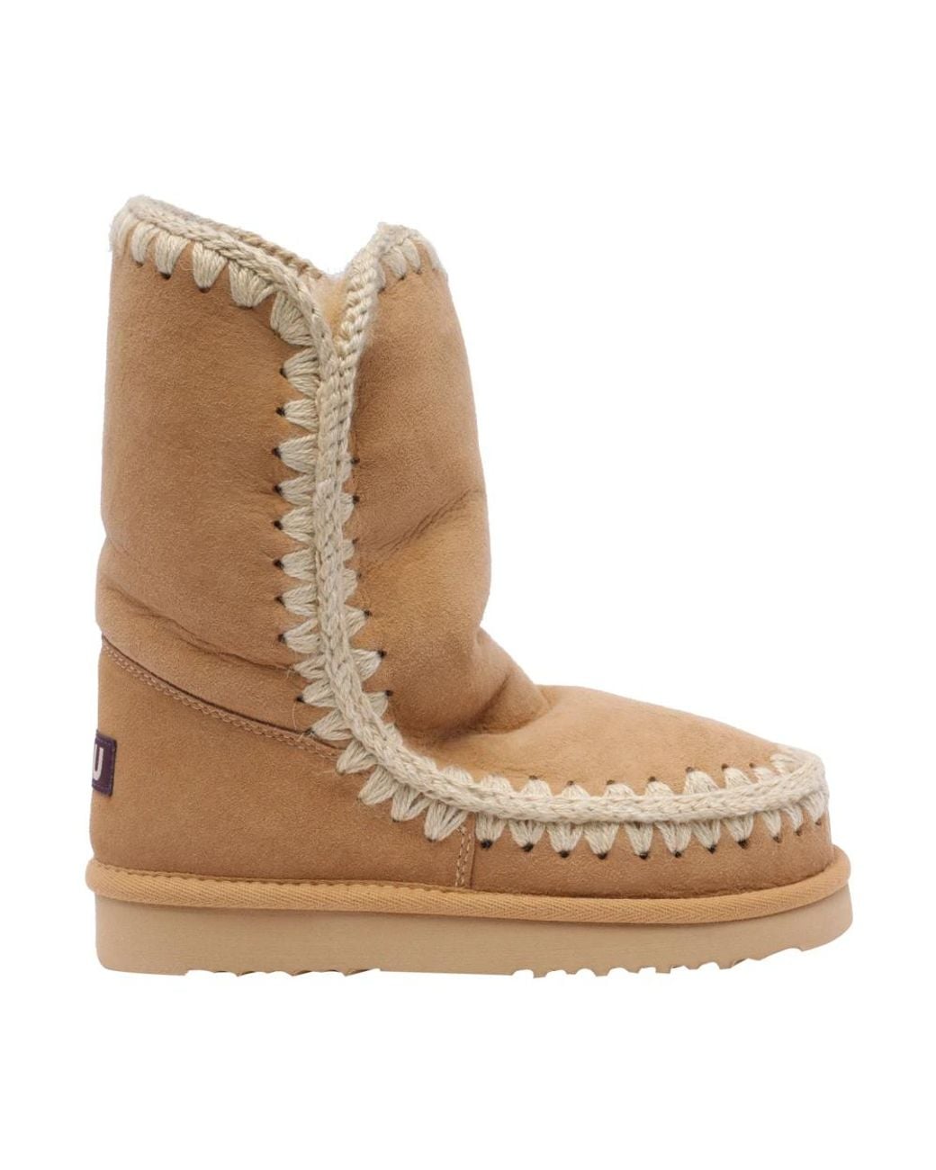 Mou Natural Winter Boots