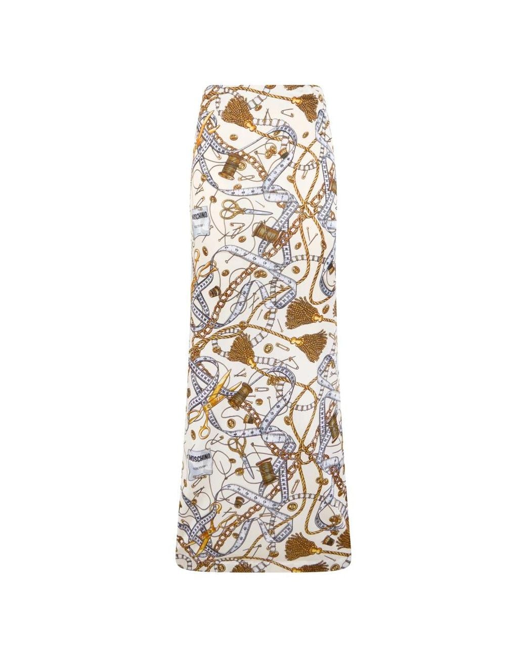 Moschino Natural Maxi Skirts