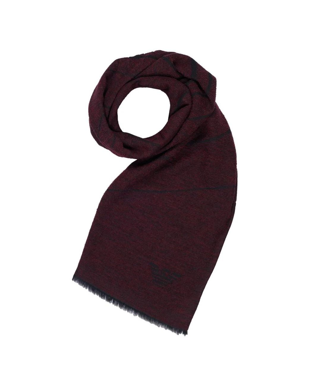 Armani Winterschals in Red für Herren