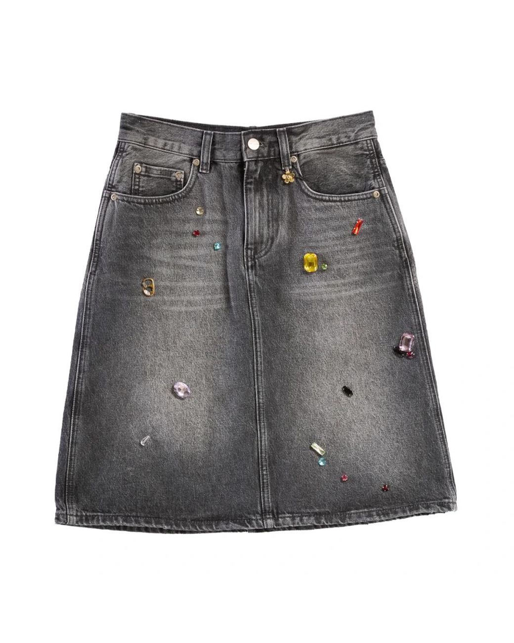Marc Jacobs Gray Denim Skirts