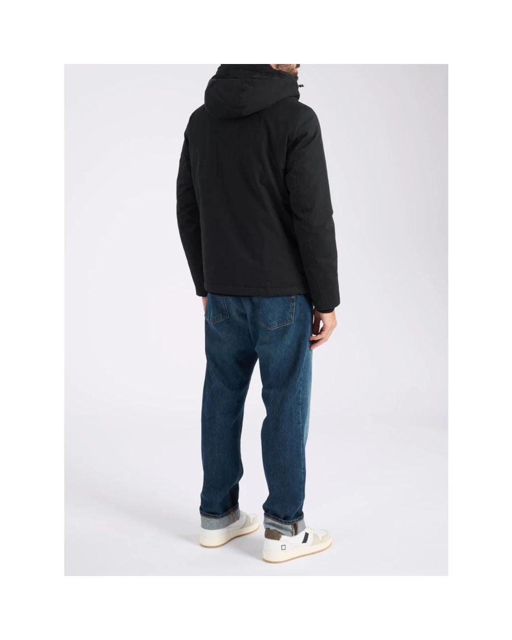 Down Jackets Woolrich pour homme en coloris Black