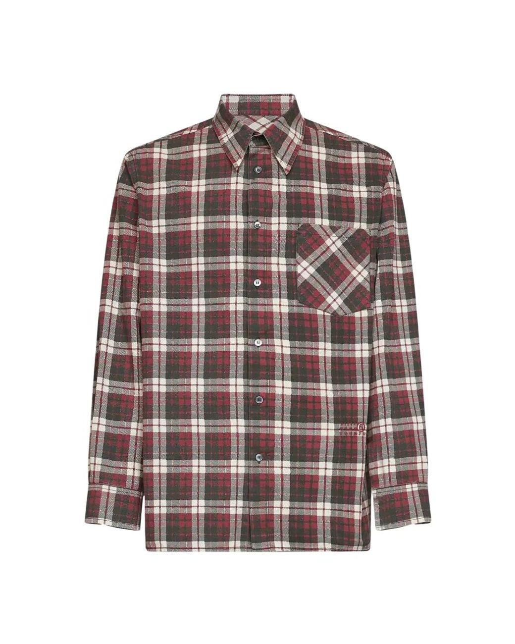 MM6 by Maison Margiela Pink Casual Shirts for men