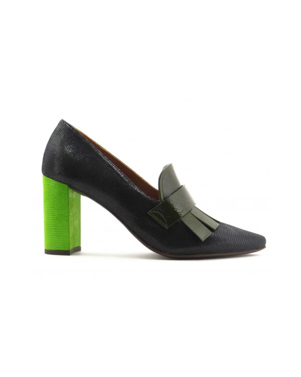 Chie Mihara Green Slip-On Loafer