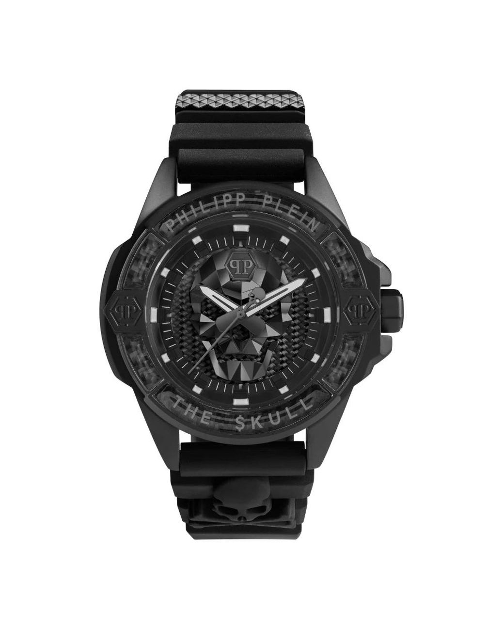 Philipp Plein The $Kull Carbon Fiber in het Black voor heren