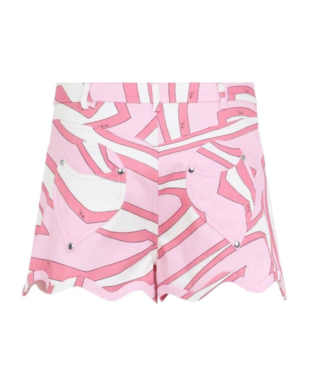 Emilio Pucci Pink Short Shorts