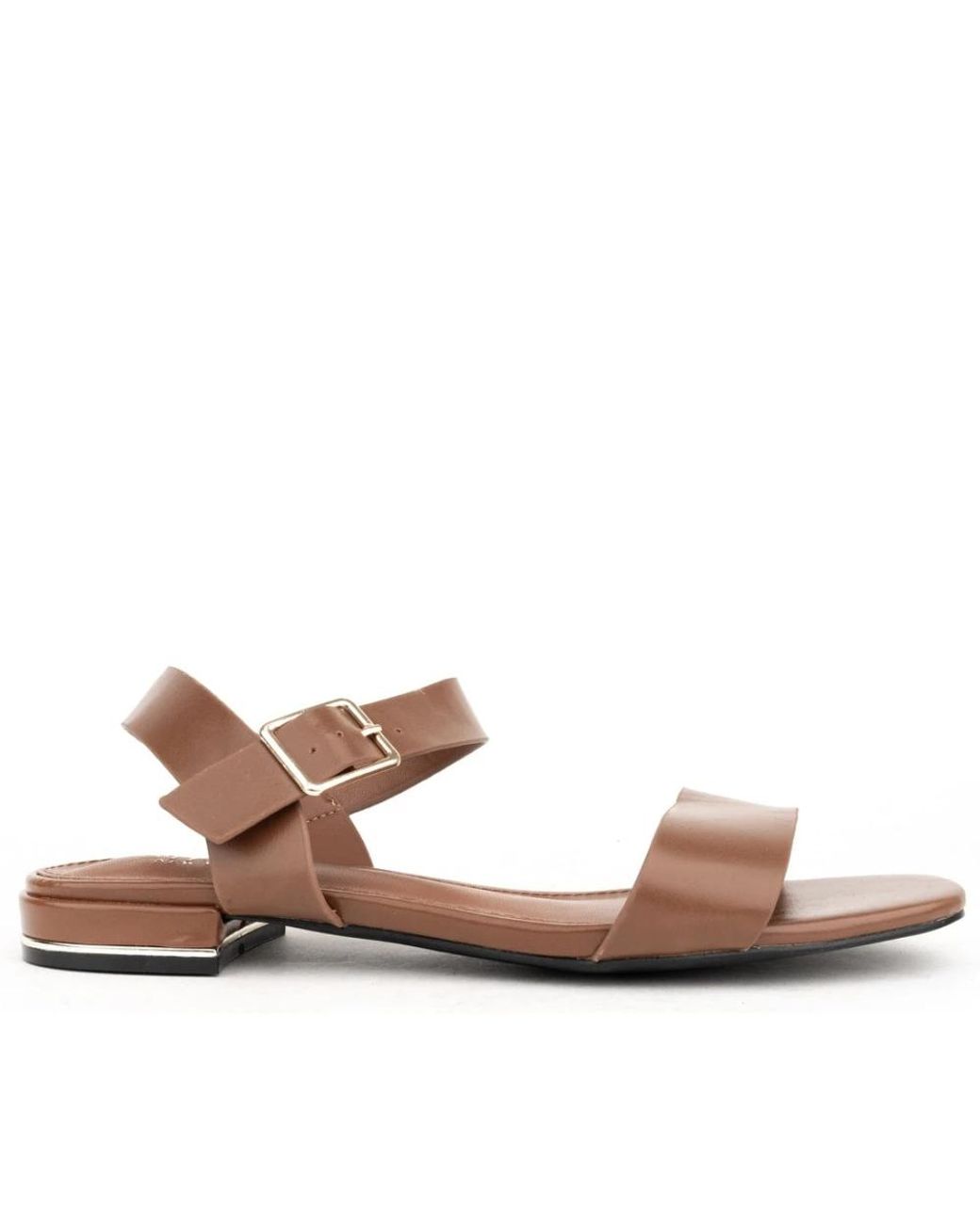 Stella York Brown Flat Sandals
