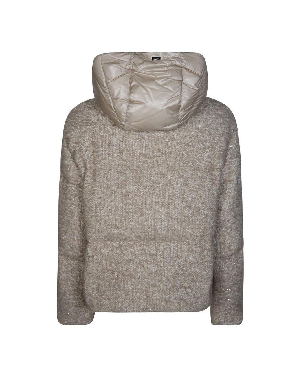 Herno Gray Down Jackets