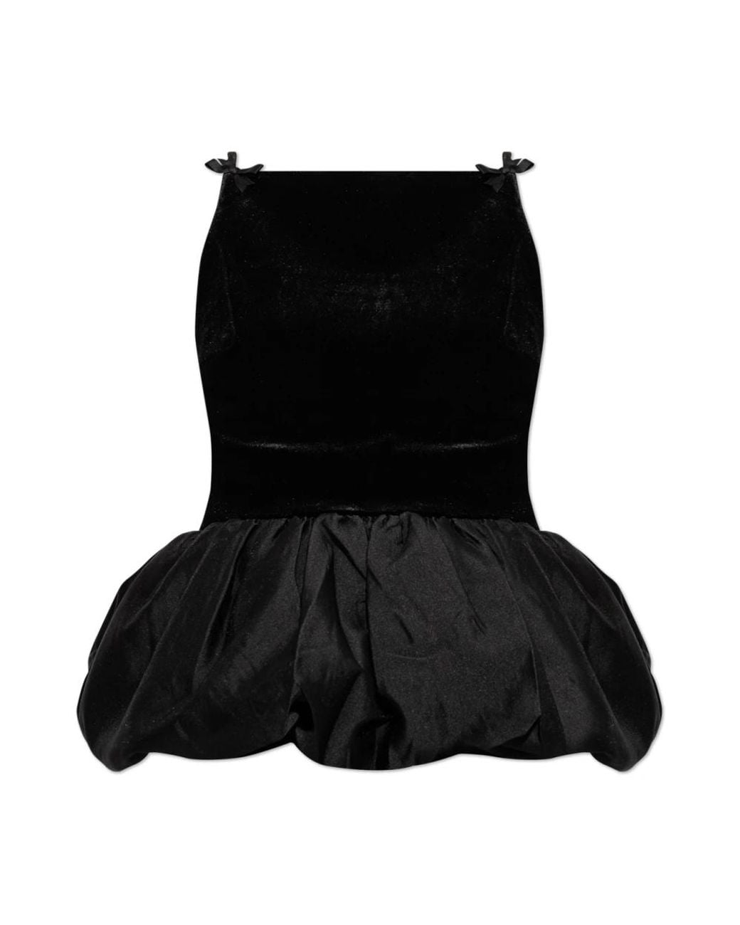Self-Portrait Black Sleeveless Tops