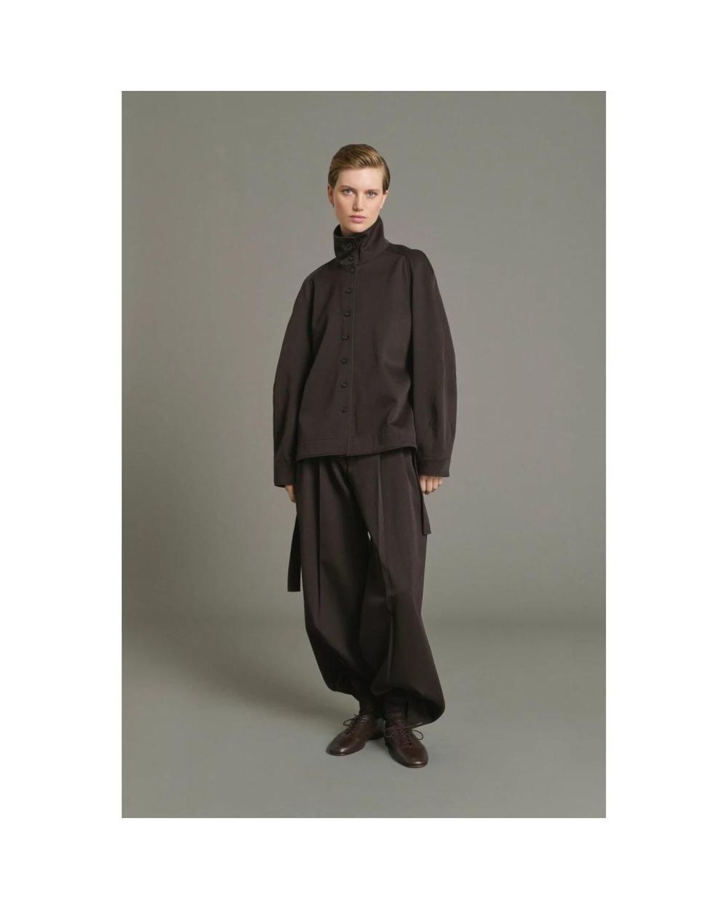 Belted Coats Soeur de color Black