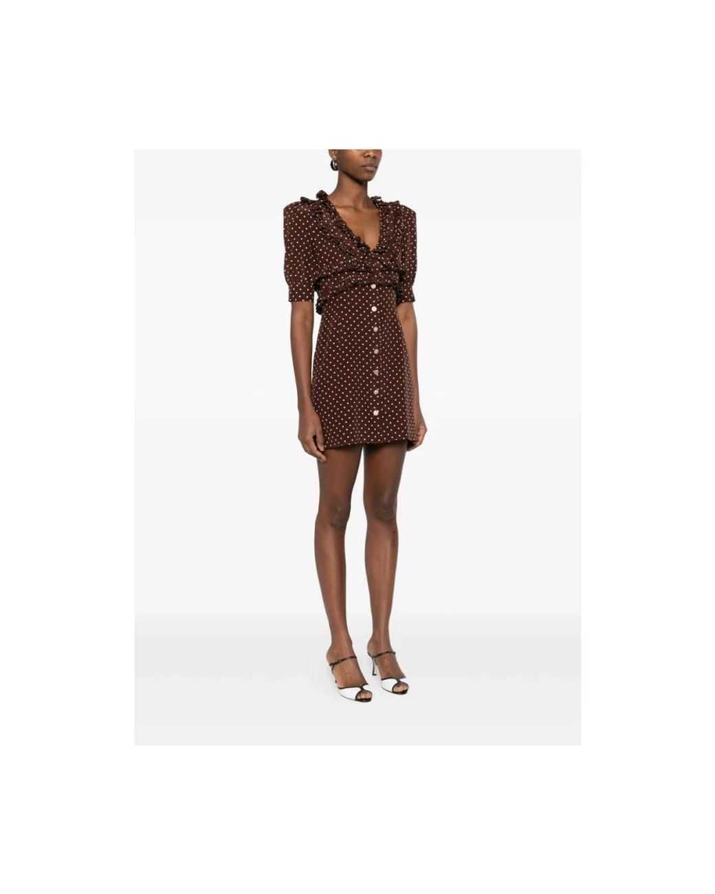 Alessandra Rich Brown Dresses