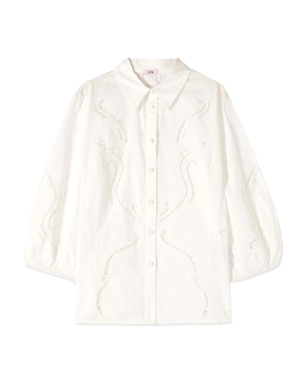 Oltre Sangallo Shirt in het White