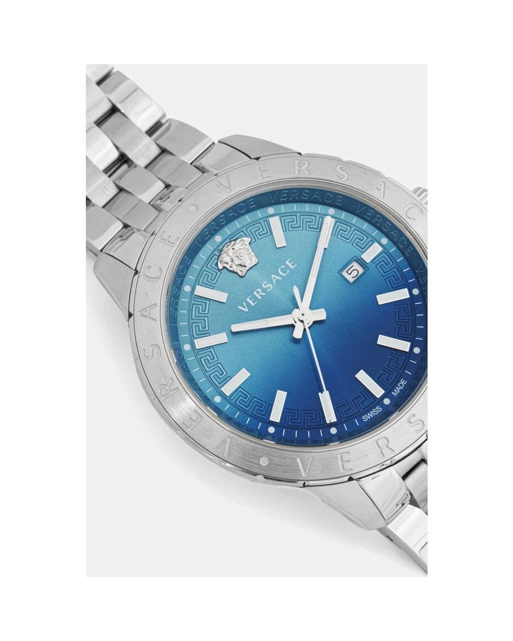 Watches di Versace in Metallic da Uomo