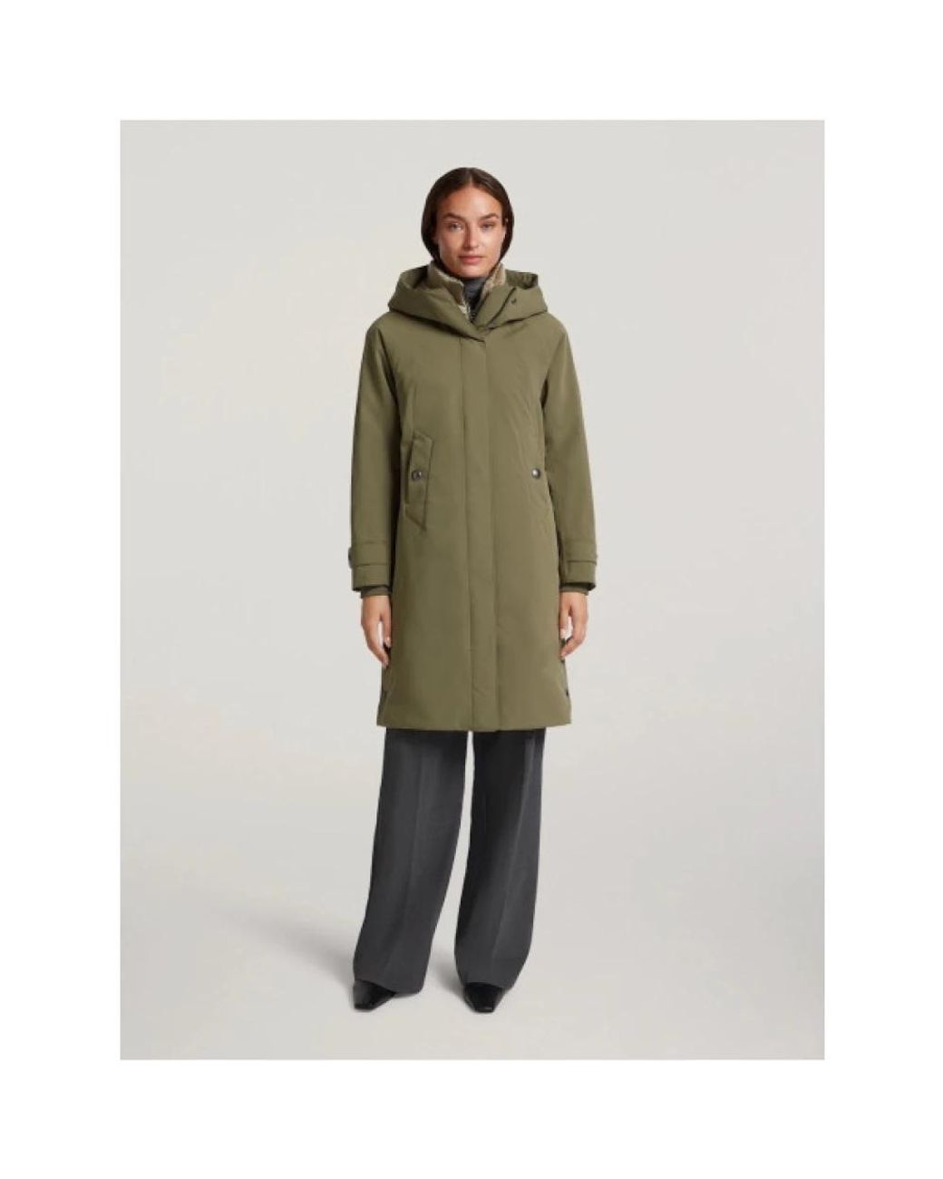 Creenstone Green Parkas