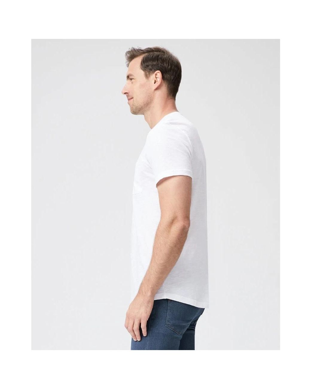 PAIGE White T-Shirts for men
