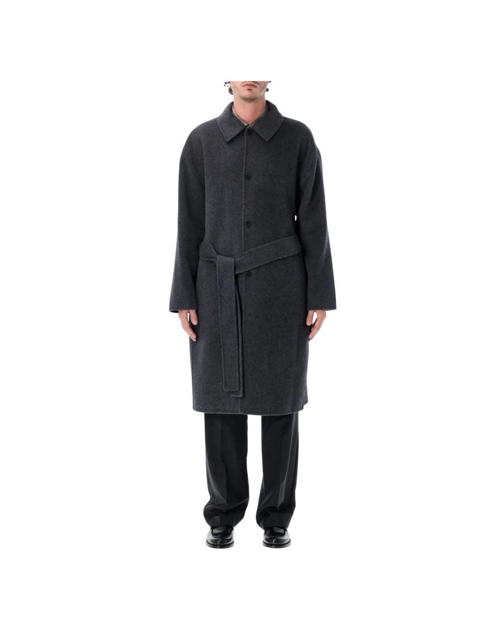 BERNER KUHL Black Belted Coats for men