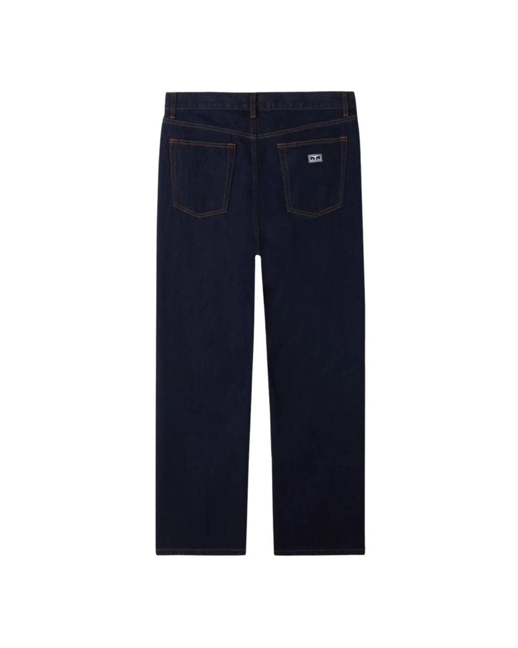 Obey Blue Straight Fit Jeans for men