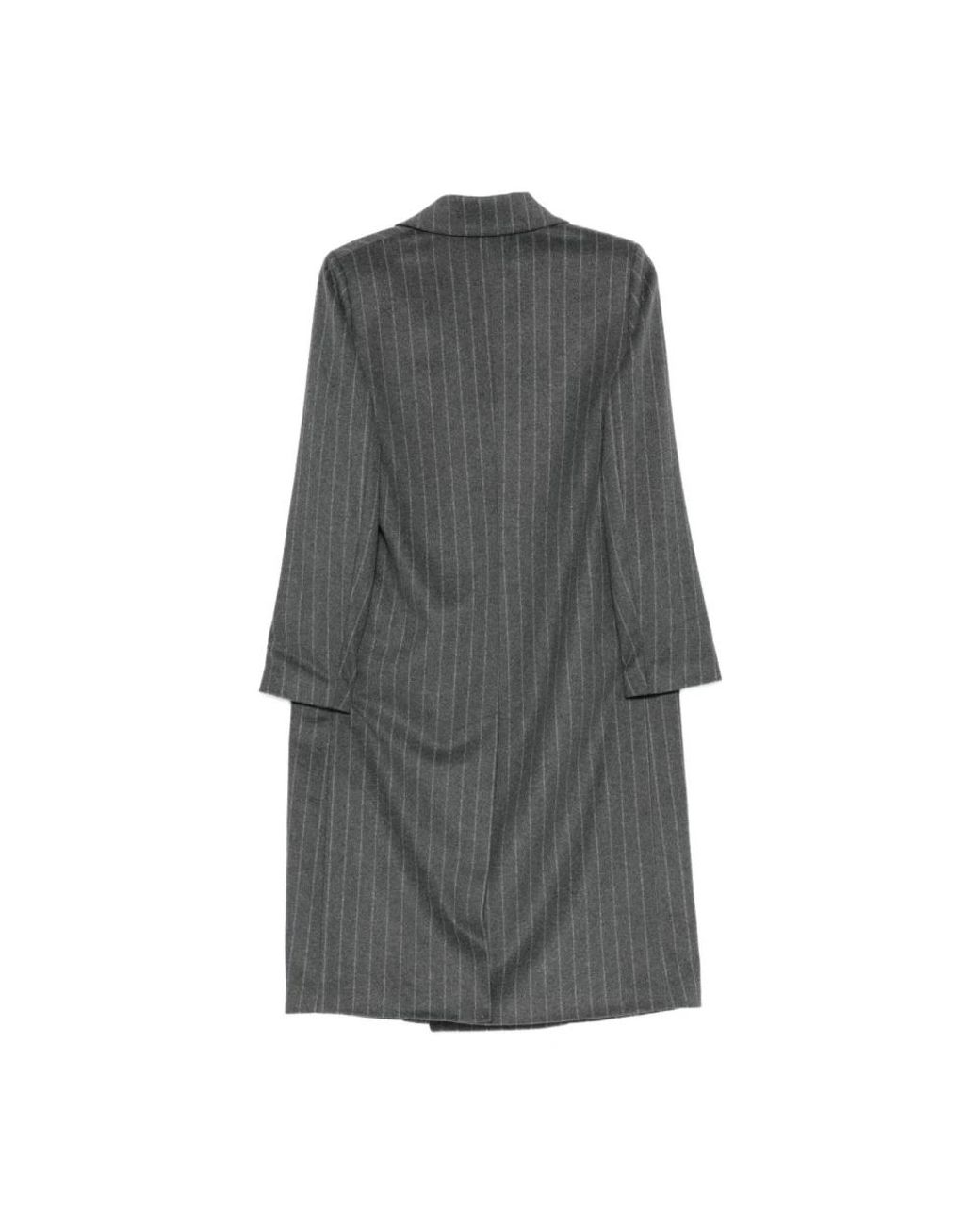 Paltò Gray Double-Breasted Coats