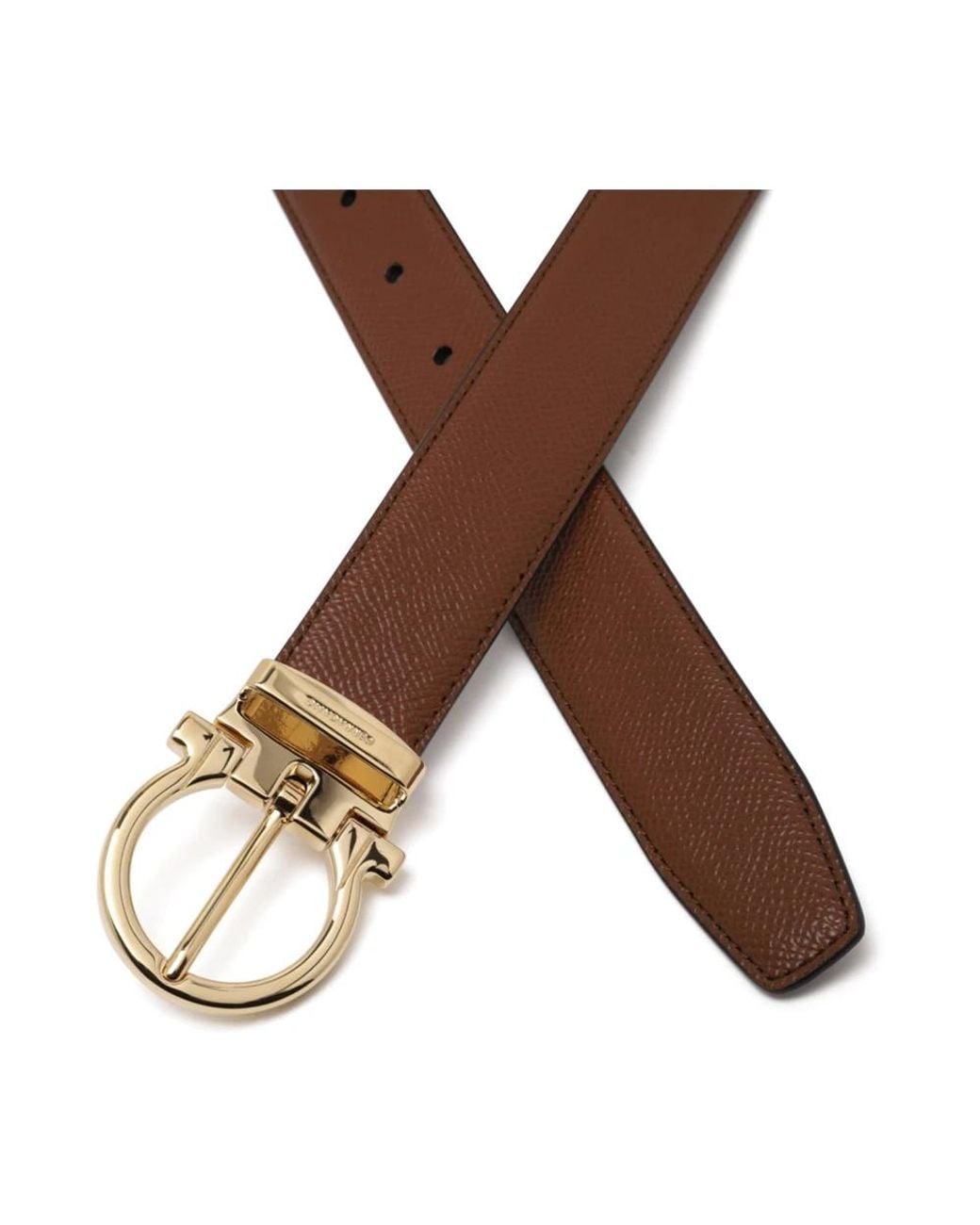 Belts Ferragamo de hombre de color Brown