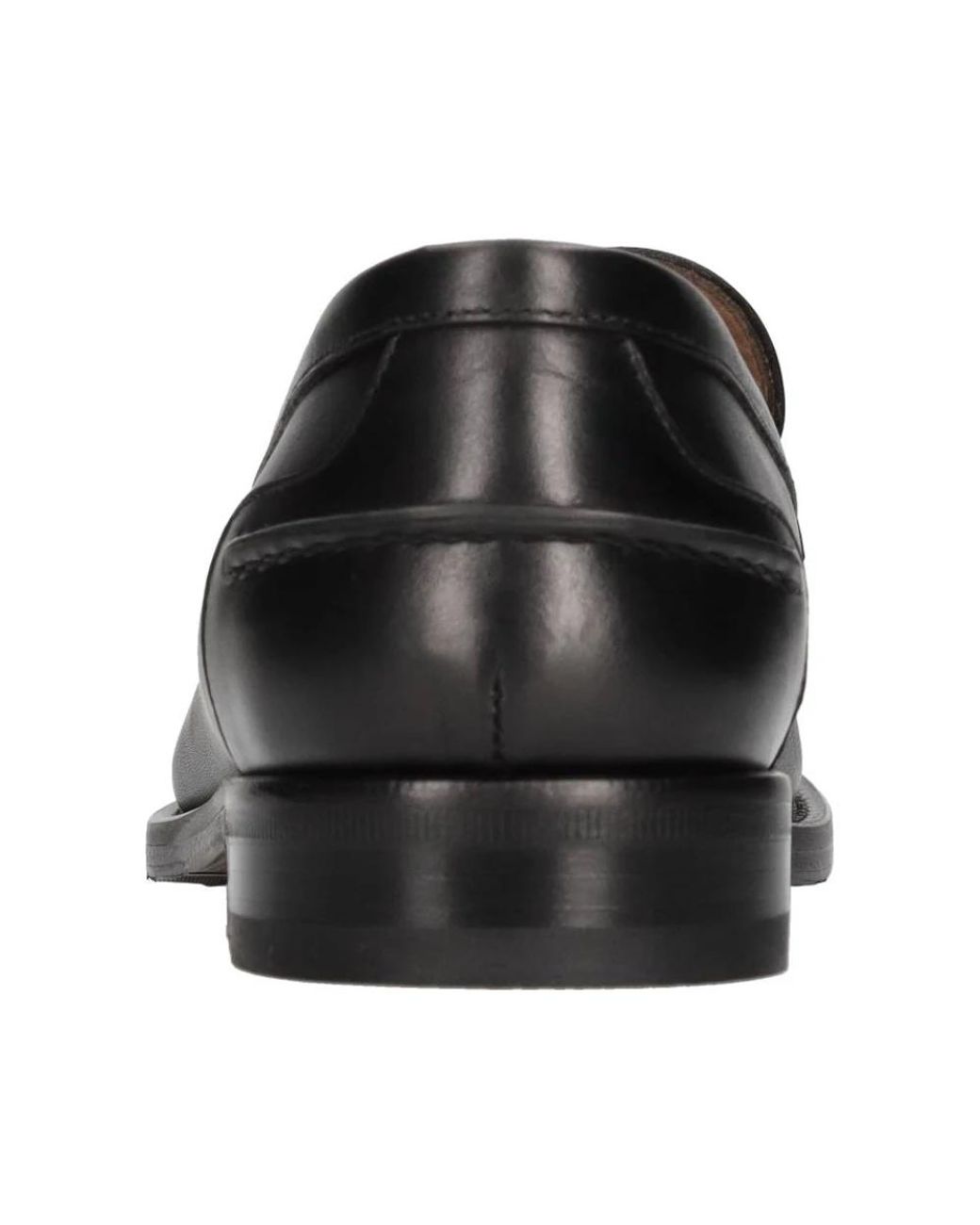 Rossi Black Loafers for men