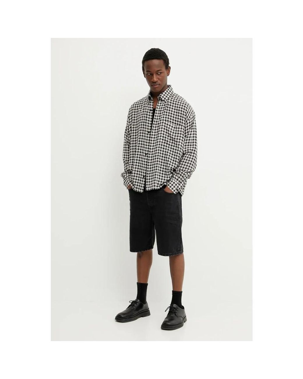 Won Hundred Button-Down Hemd in Gray für Herren