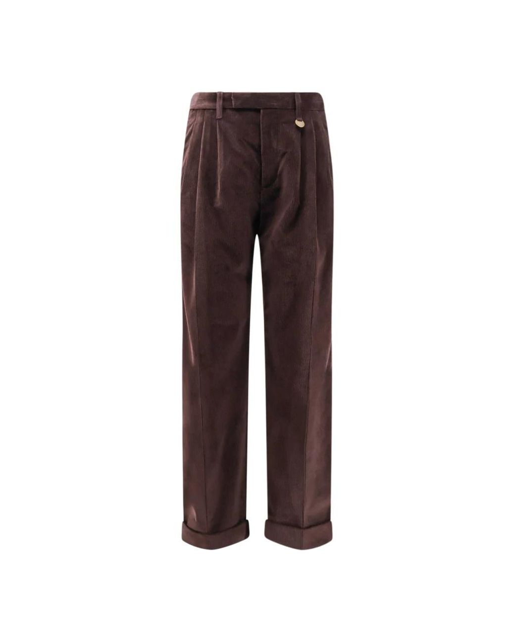 Burberry Brown Straight Trousers for men