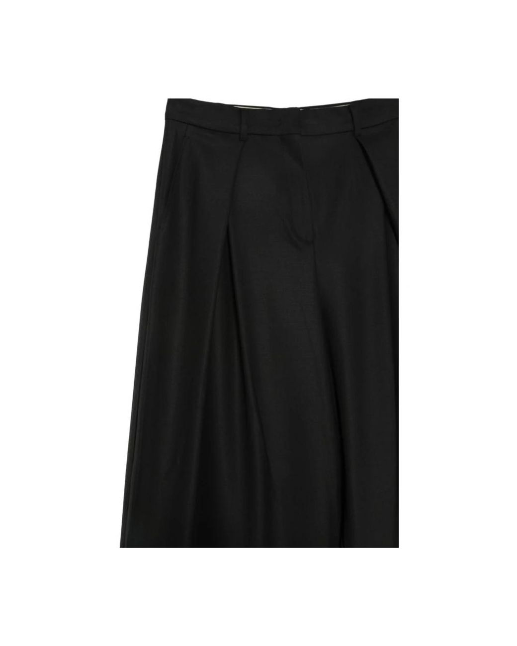 Max Mara Black Wide Trousers