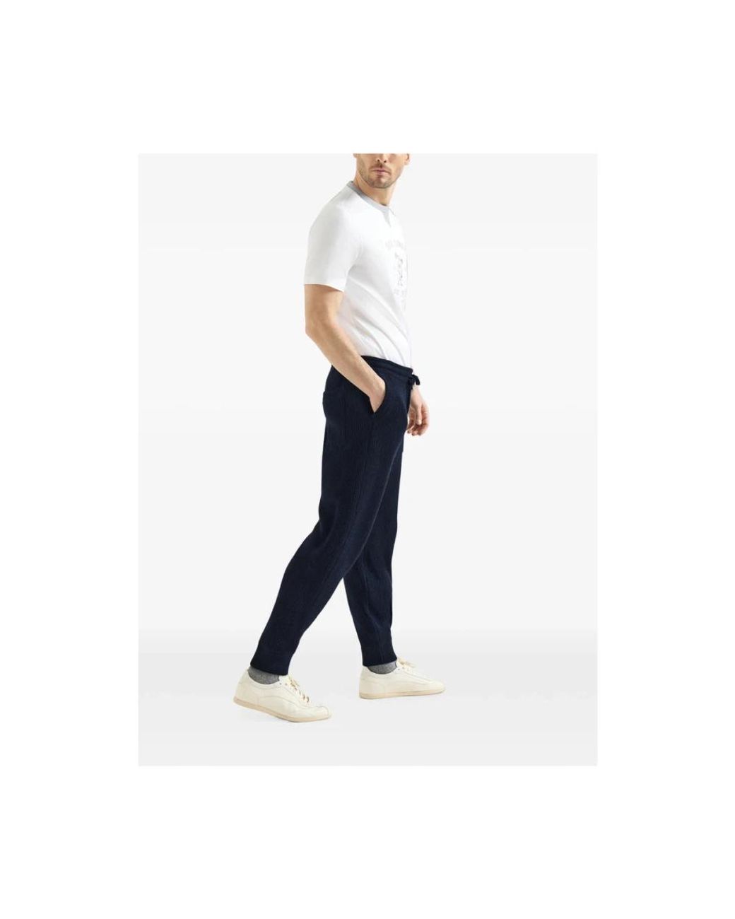 Sweatpants Brunello Cucinelli de hombre de color Blue