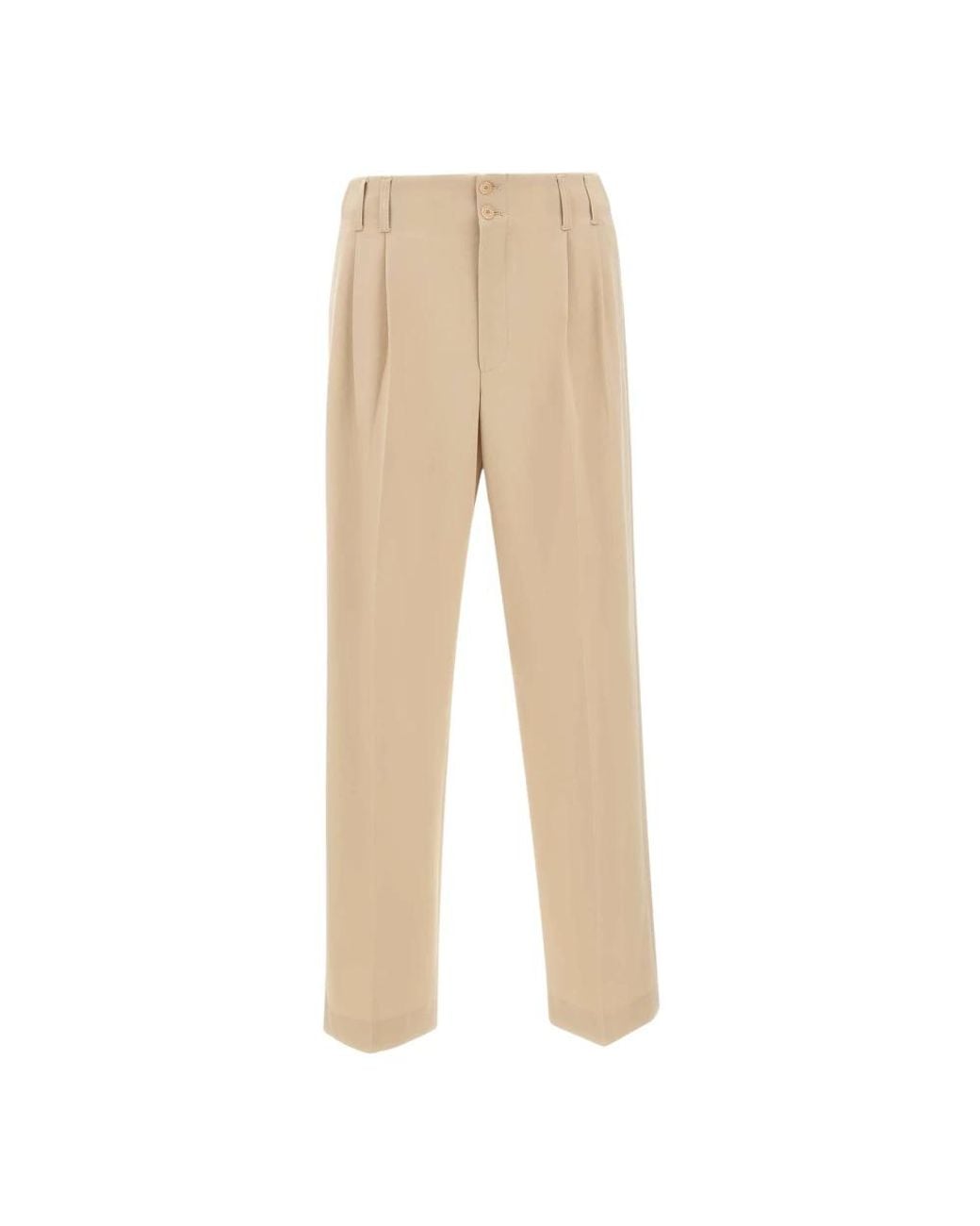 Casablanca Natural Straight Trousers for men