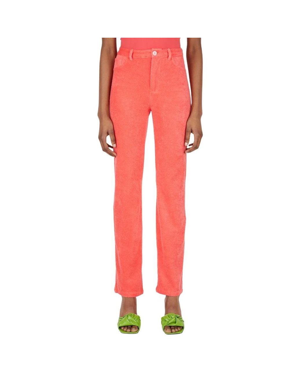 Maisie Wilen Pink Straight Trousers