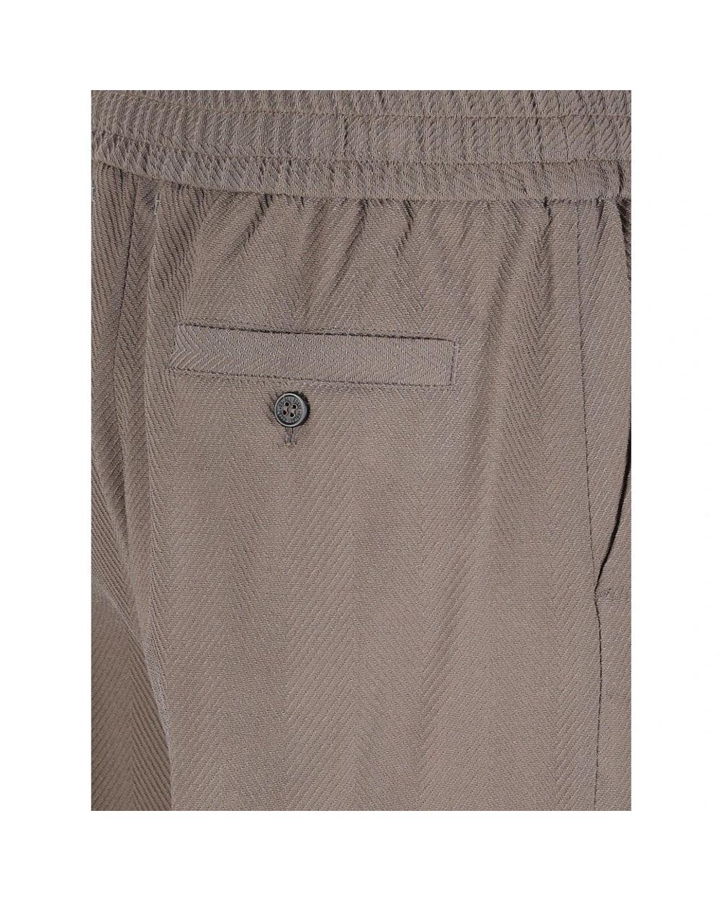 Golden Goose Deluxe Brand Brown Wide Trousers for men