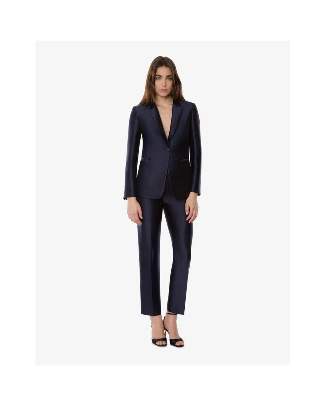Alberta Ferretti Blue Blazers
