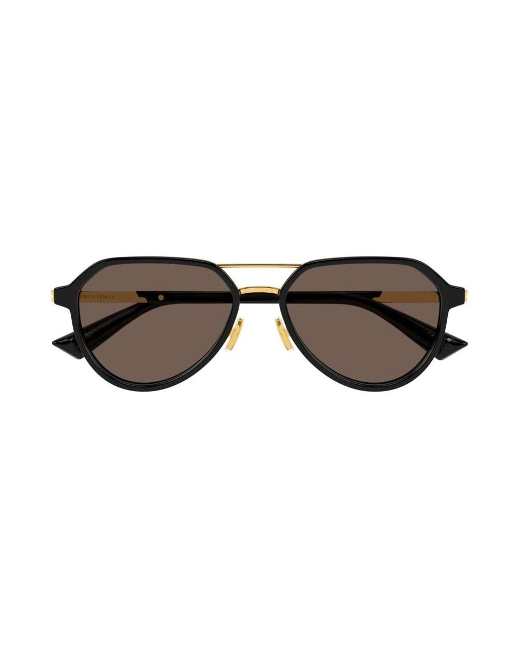 Bottega Veneta Black Sunglasses