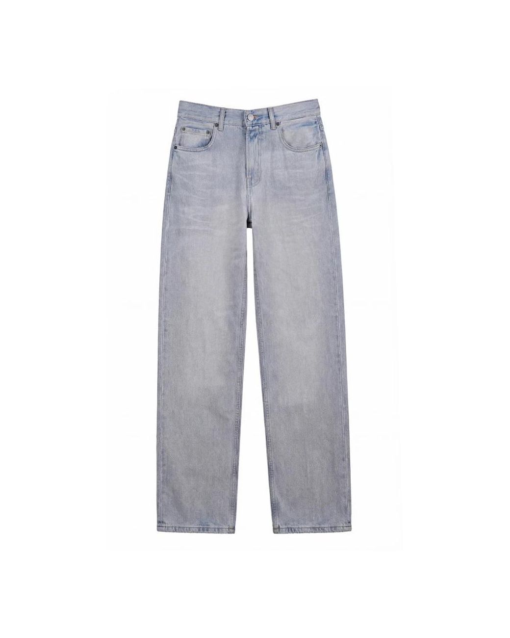 Haikure Gray Straight Fit Jeans